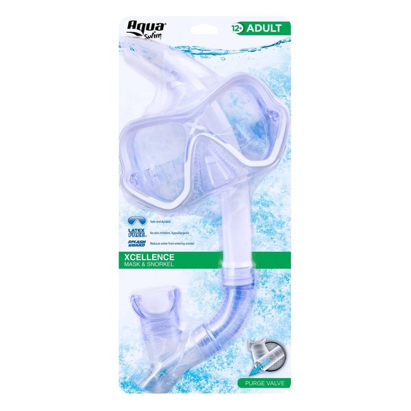 Aqua Leisure Swim Optum TriView Assorted Youth Mask/Dry Top Snorkel AQK13692A